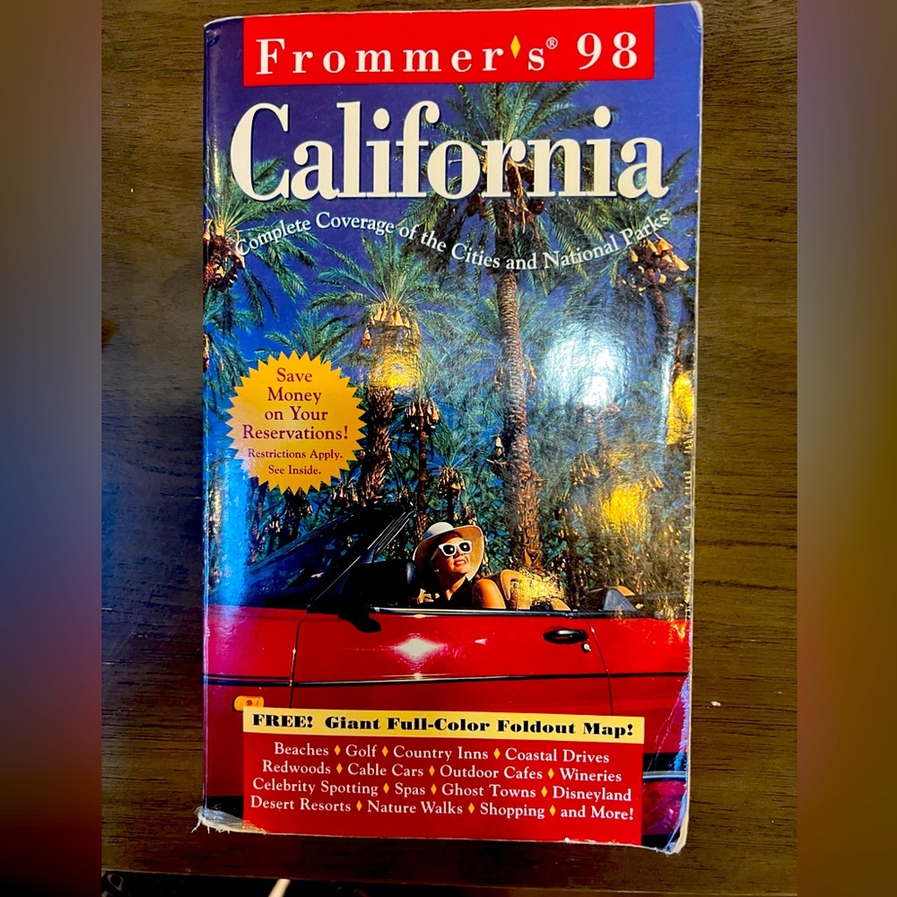 Book, Frommer's California